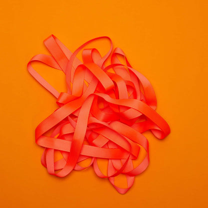 Gift ribbon Neon Orange - 16mm x 5m