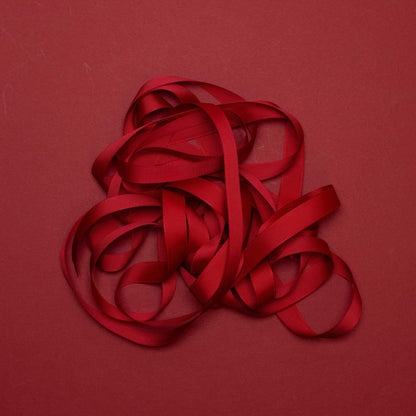 Gift ribbon dark red - 16mm x 5m