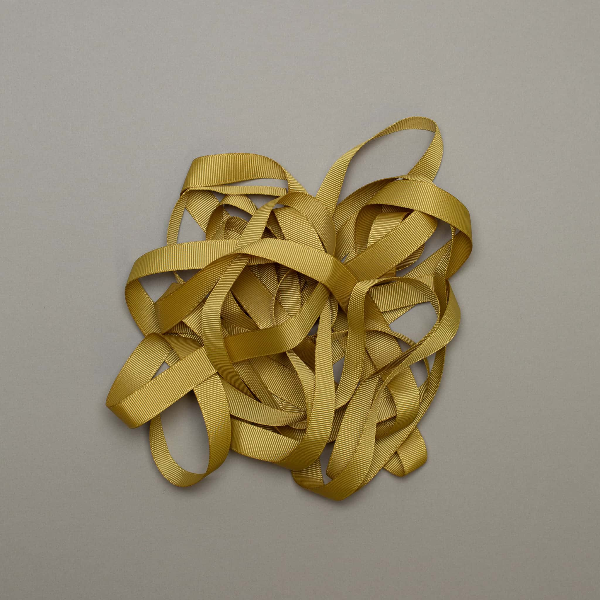 Gift ribbon gold yellow - 16mm x 5m