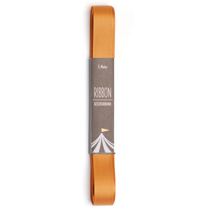 Geschenkband Orange - 16mm x 5m