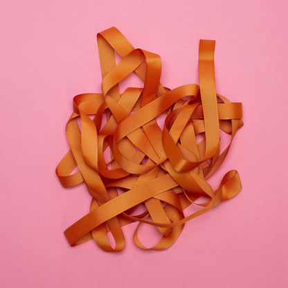 Gift ribbon orange - 16mm x 5m