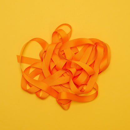 Gift Ribbon Mango Orange - 16mm x 5m