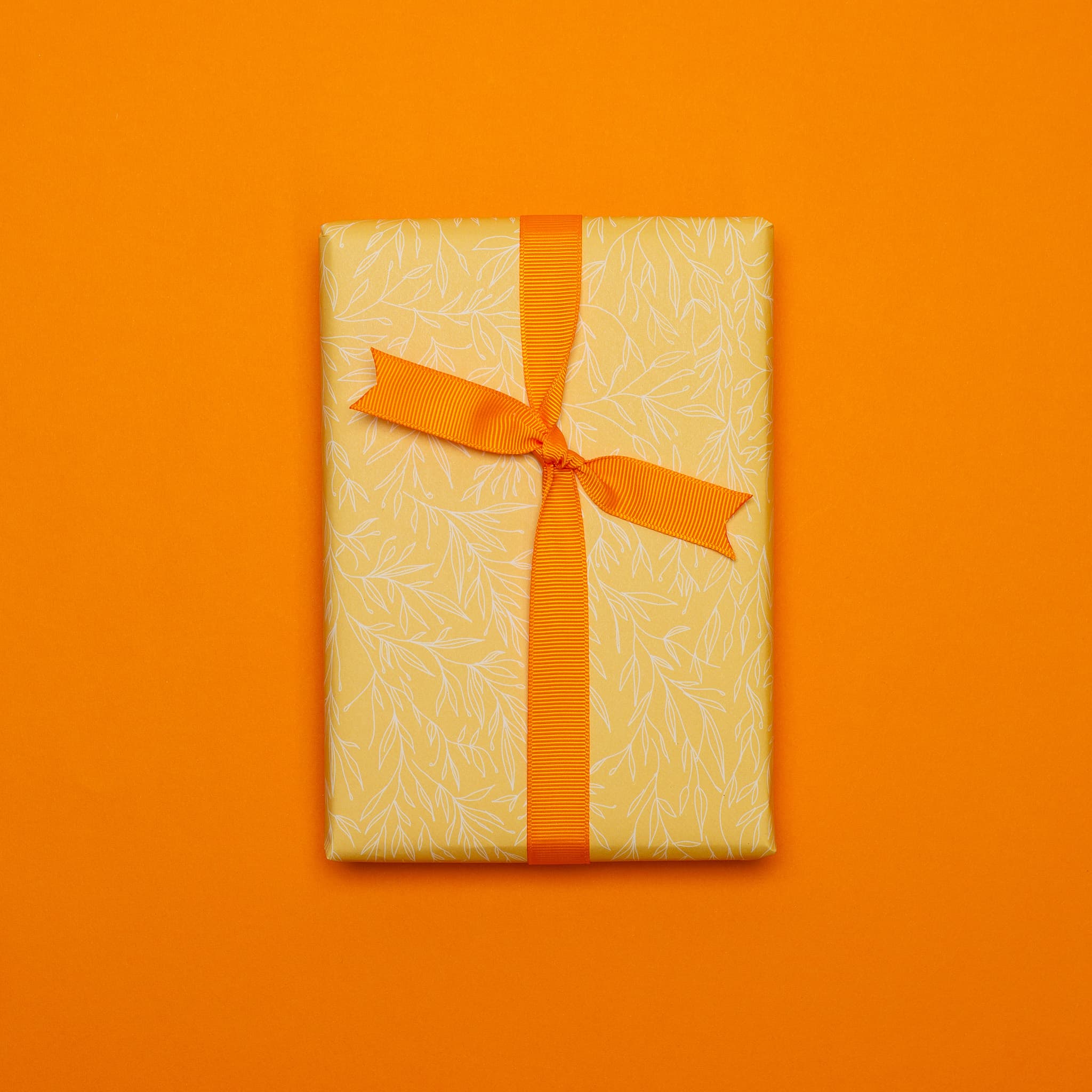 Gift Ribbon Mango Orange - 16mm x 5m