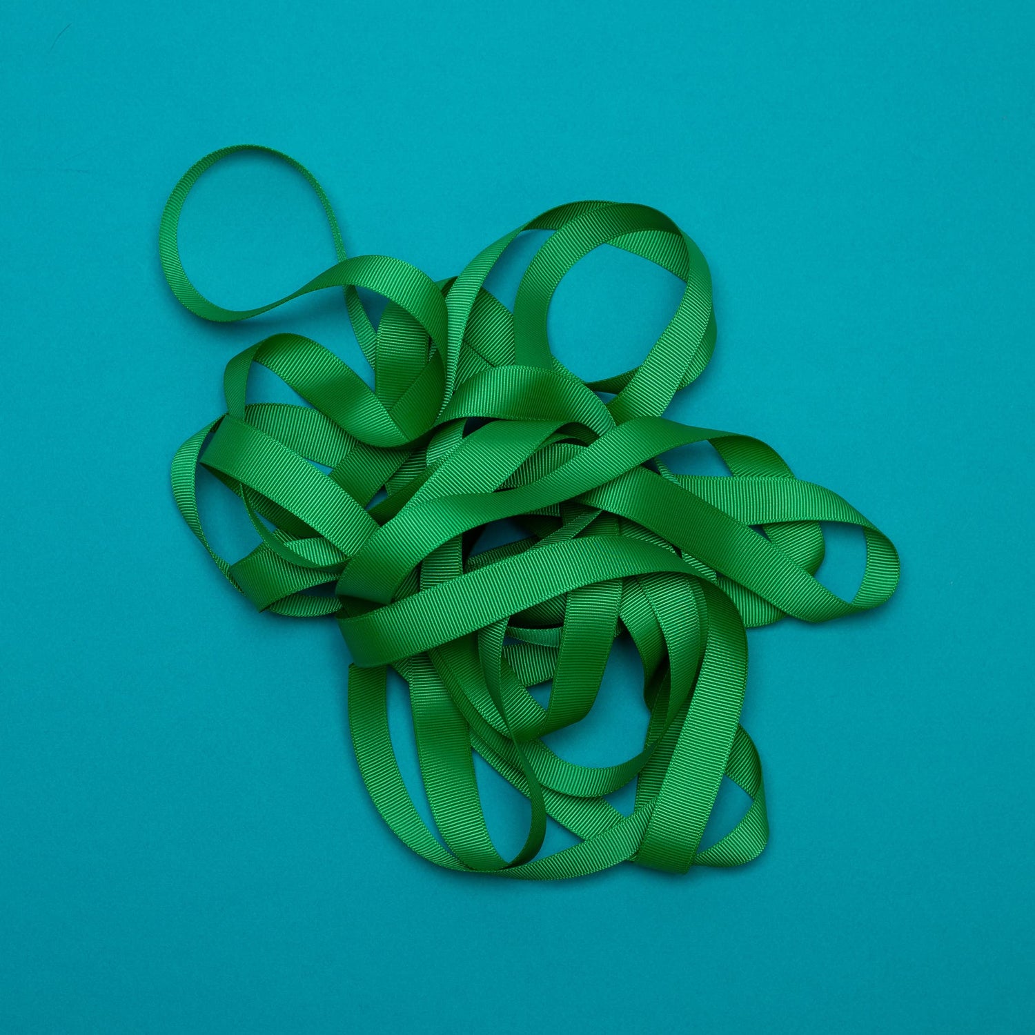 Gift ribbon grass green - 16mm x 5m