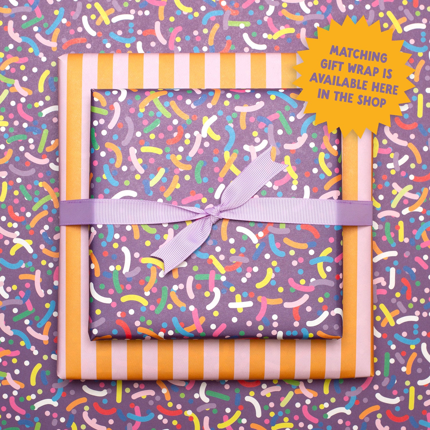 Geschenkband Flieder Lila - 16mm x 5m