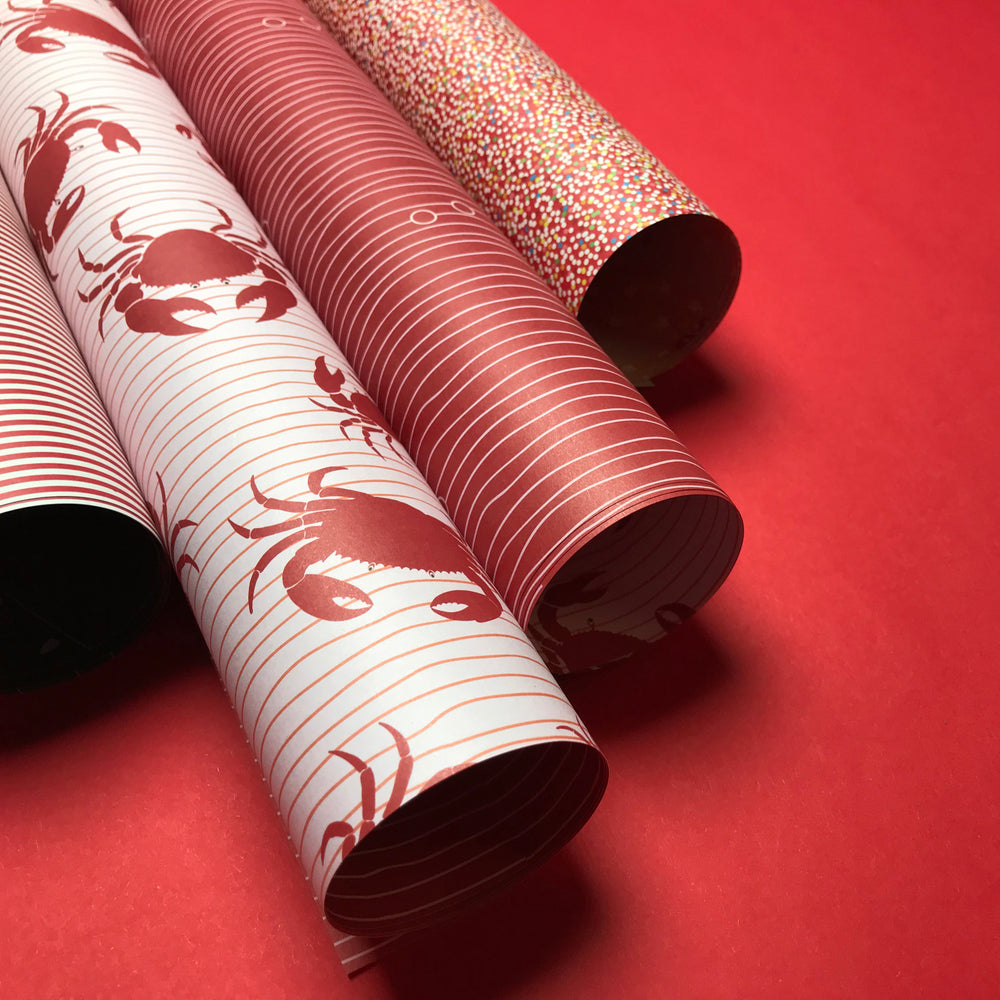 Gift wrap "Crabs"