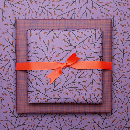 Gift ribbon Neon Orange - 16mm x 5m