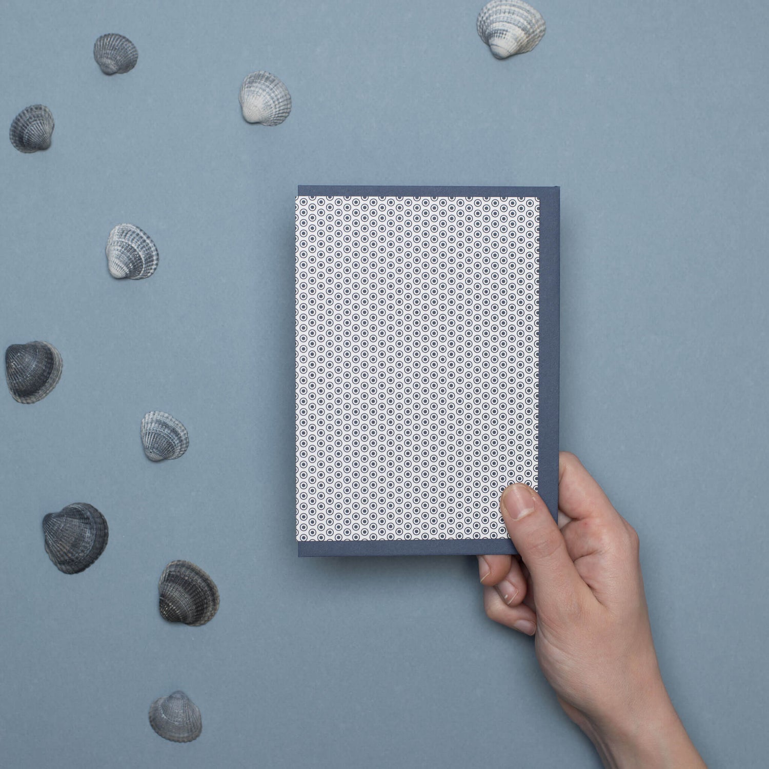 GRUSSKARTE BLAUE PUNKTE von My Pretty Circus | CS-DOT1608-PT