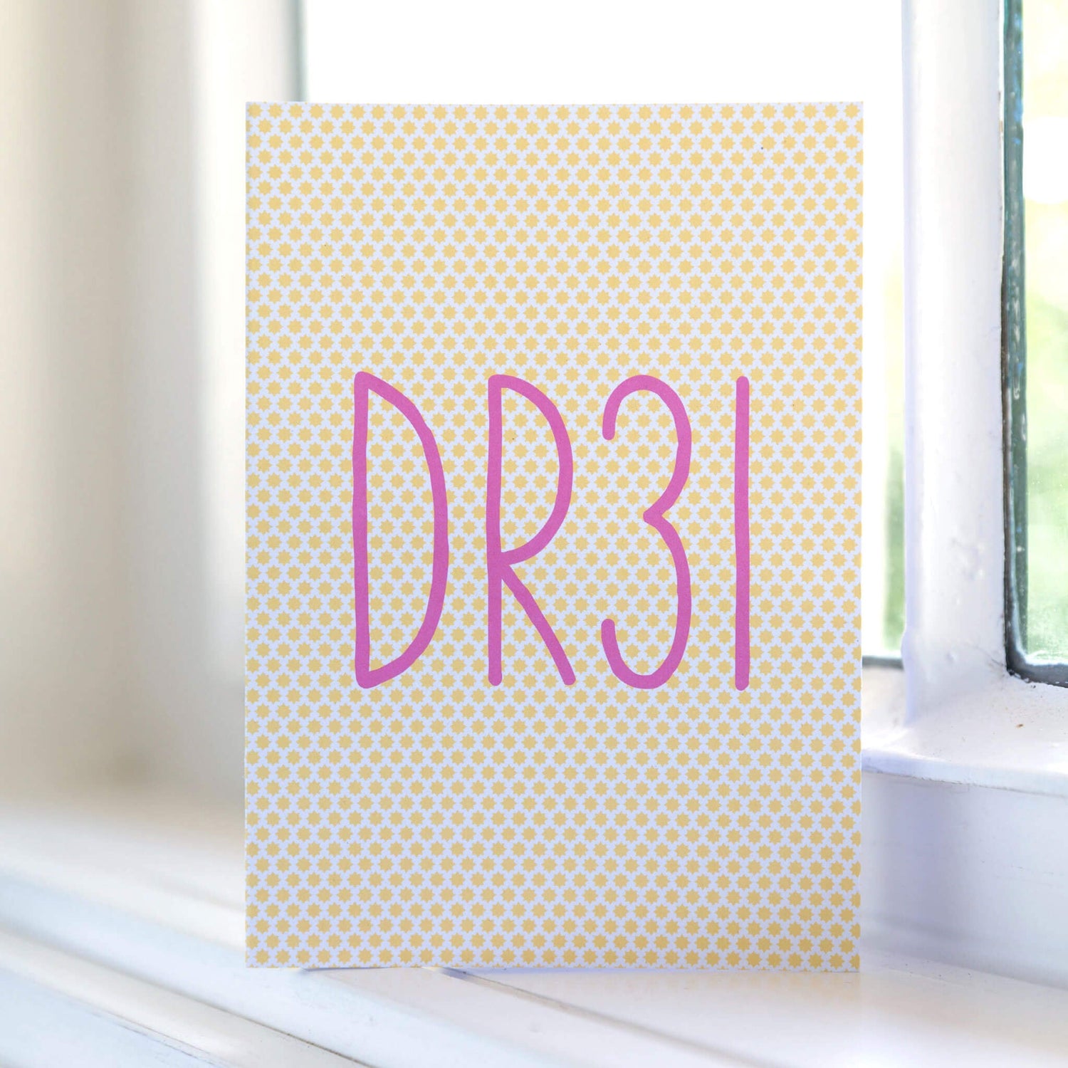 GEBURTSTAGSKARTE &quot;DR3I&quot; zum 3. Geburtstag in gelb von My Pretty Circus | GC-DRE1624-YE