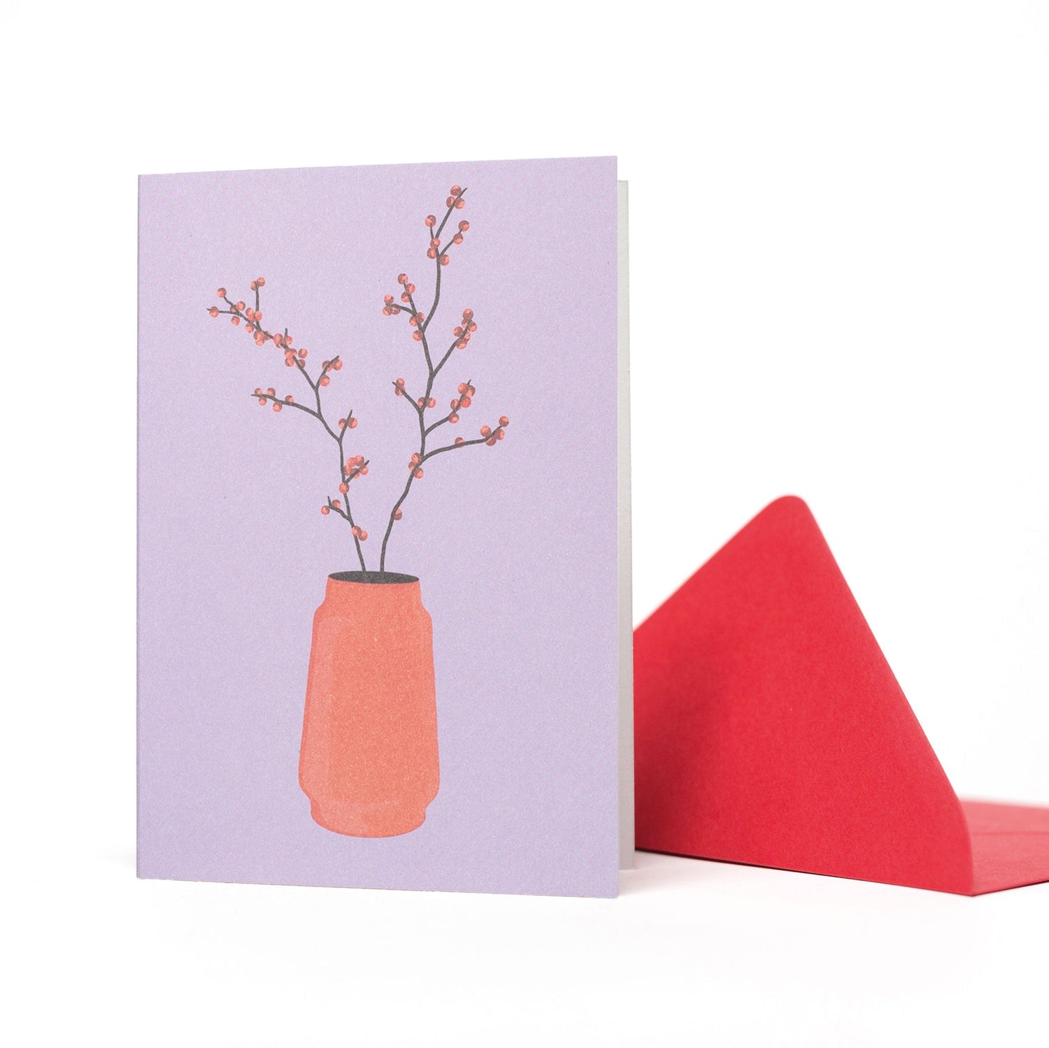 WEIHNACHTSKARTE &quot;WARM WISHES&quot; mit braunen Handschuhen aus Lebkuchen von My Pretty Circus | 