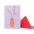 WEIHNACHTSKARTE "WARM WISHES" mit braunen Handschuhen aus Lebkuchen von My Pretty Circus | 