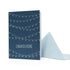 GLÜCKWUNSCHKARTE "CONGRATULATIONS" mit Lichterkette in blau von My Pretty Circus | GC-LIG1701-PT