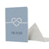 HOCHZEITSKARTE "TYING THE KNOT" mit maritimem Kreuzknoten in blau von My Pretty Circus | GC-TYI1942-BL