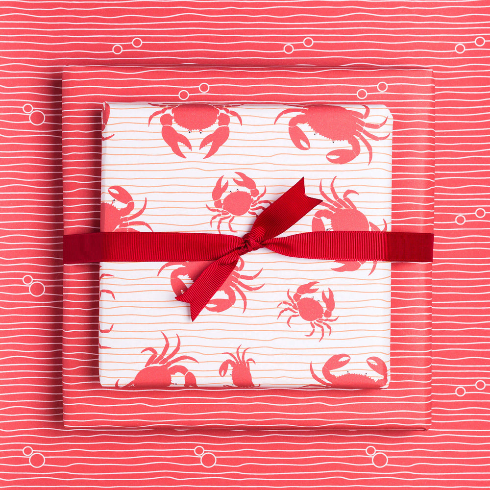 Gift wrap "Crabs"