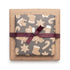 Geschenkpapier "Lebkuchen" mit Lebkuchenmuster in Brauntönen - doppelseitig bedruckt auf 100% Recyclingpapier  von My Pretty Circus | RW-GIN2244-BE