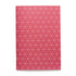 Notizheft "Dreiecke" - Notizbuch in DIN A5 mit geometrischem Muster in dunkelrot - Recyclingpapier von My Pretty Circus | NB-TRA1804-DR