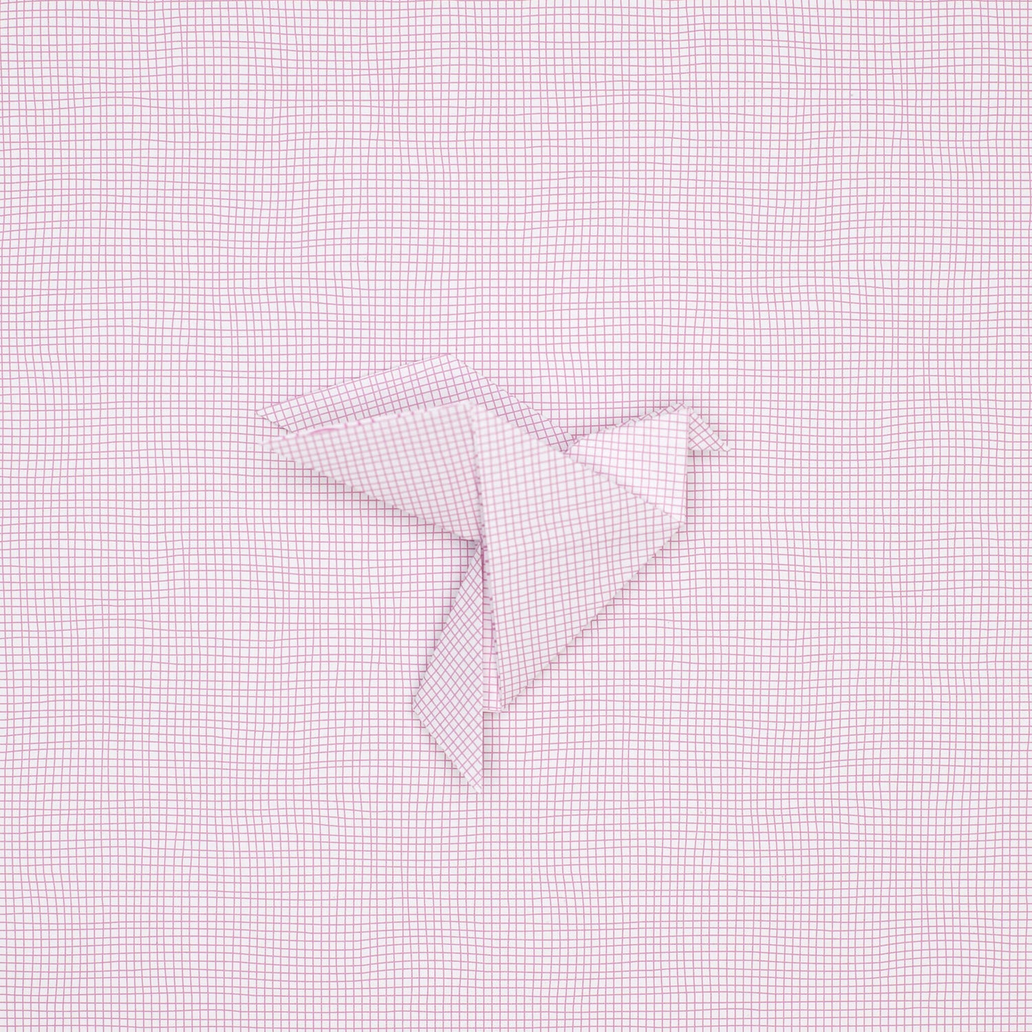 Origami Papier rosa &quot;Kreise&quot; für kreatives Basteln - 25 Blatt doppelseitiges Faltpapier mit weiß rosa Kreis- und Netzmuster aus 15x15cm Recyclingpapier- | My Pretty Circus