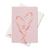 Postkarte Candy Canes "Merry XMas"  stabile Karte aus Holzschliffpappe mit Zuckerstangen in rosa von My Pretty Circus | PC-CAN2109-RO