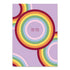 Postkarte Regenbogen "For You" in lila aus 100% Recyclingpapier von My Pretty Circus | PC-RAI1904-LI