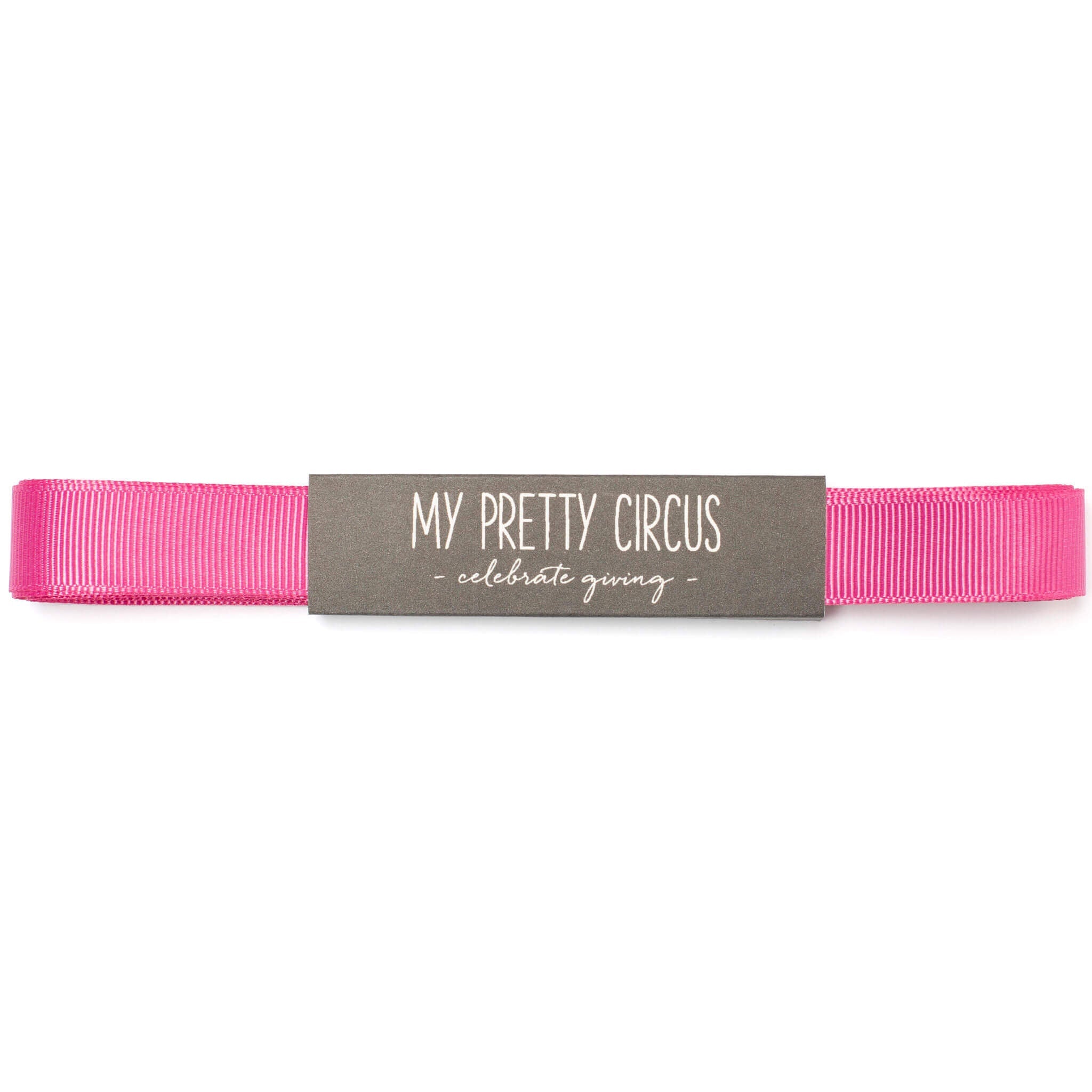 Himbeerrotes Geschenkband: 16mm Rips- Schleifenband | My Pretty Circus | RB-16G1608-RA