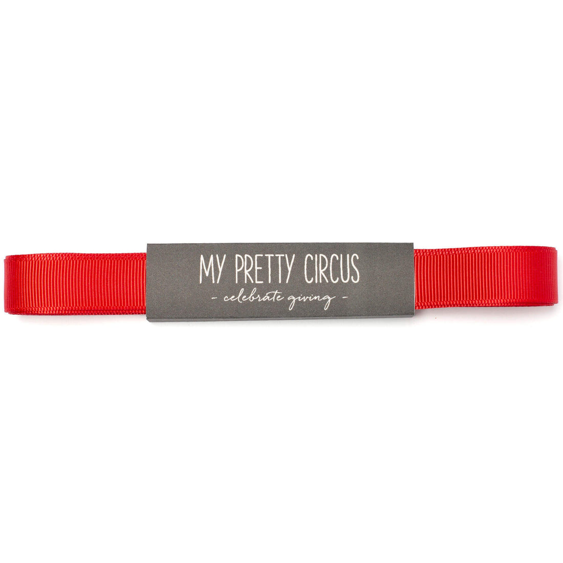 Rotes Geschenkband: 16mm Rips- Schleifenband | My Pretty Circus | RB-16G1610-RE
