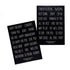 Sticker "Awesome" eckig schwarz 