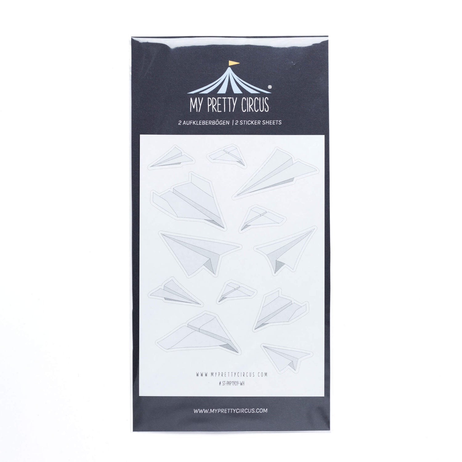 Sticker Papierflieger 