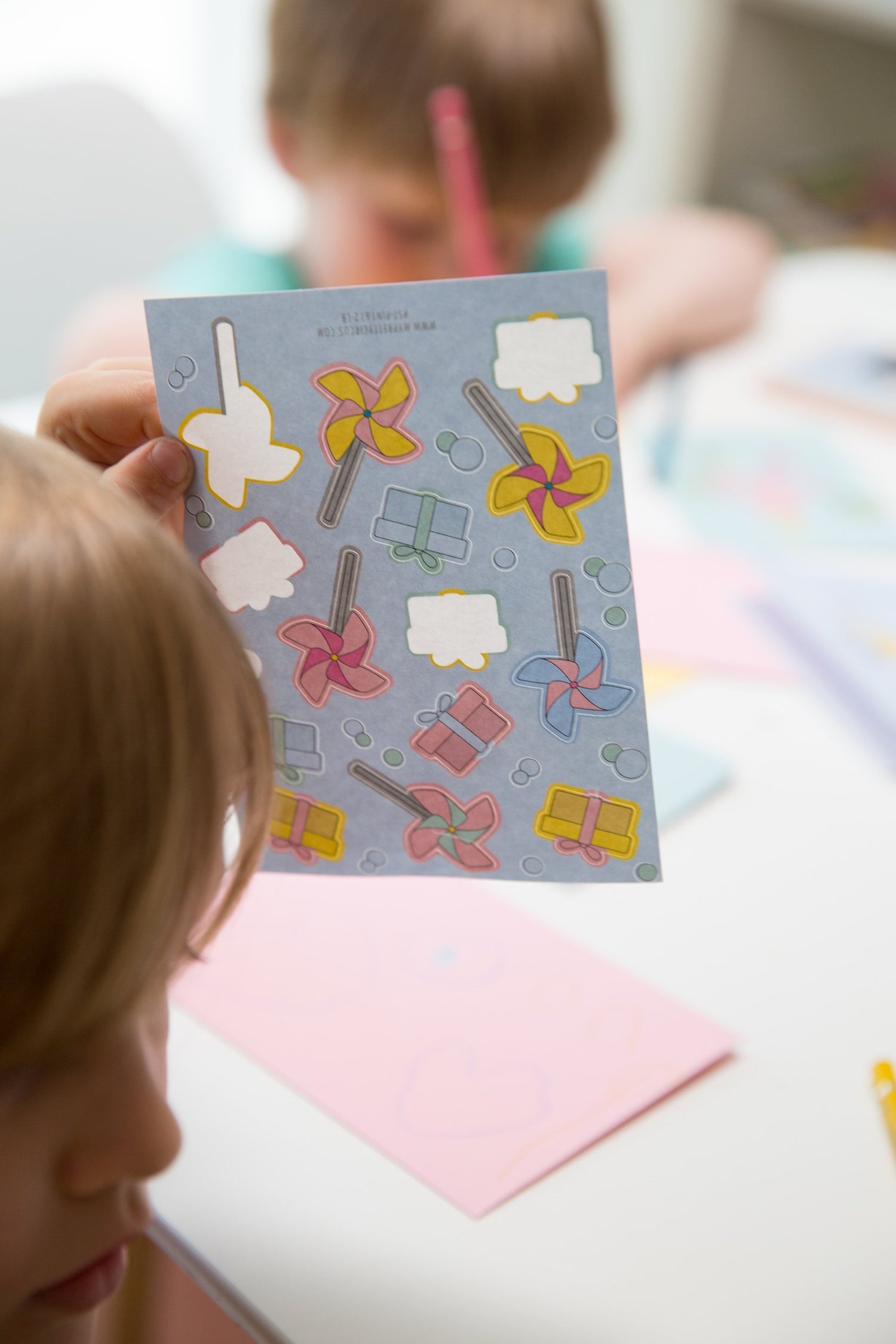 Einladungskartenset für Kindergeburtstag &quot;Party Animal-Krake&quot; - MyPrettyCircus - PA-4OCT1701-LB